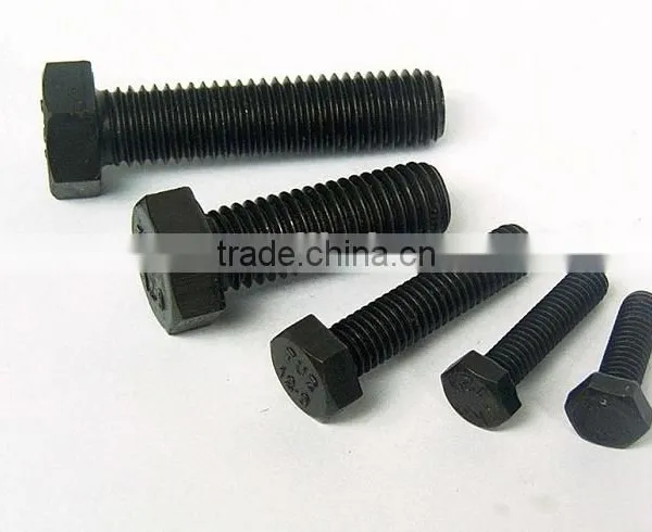 Saite Fastener DIN 931, DIN 933High Tensile Black Oxided Cold Formered Hex Headgrade 4.8 Grade 6.8 Grade 8.8 Grade 10.9s Etc photo-5