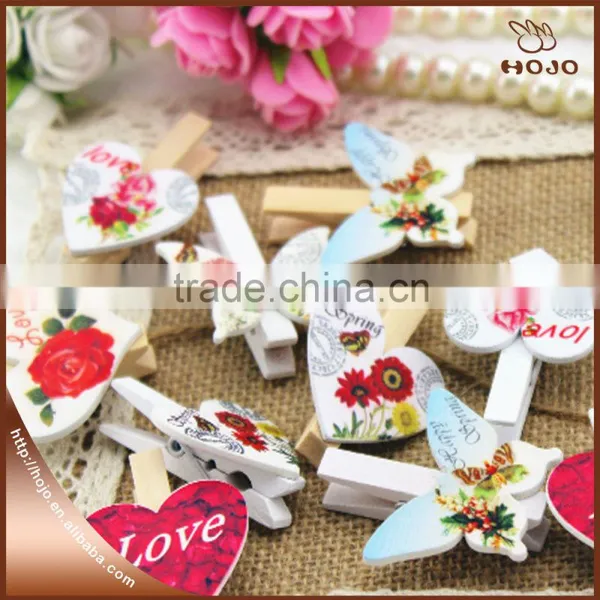 Hotsale Wooden Clip Wedding Decoration