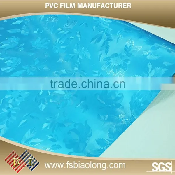 Furniture Decoration Decorative Embossing Pvc Film for Indoor Decoration