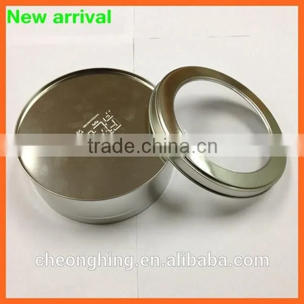 Wholesale Round Tin Can With Clear Window photo-3