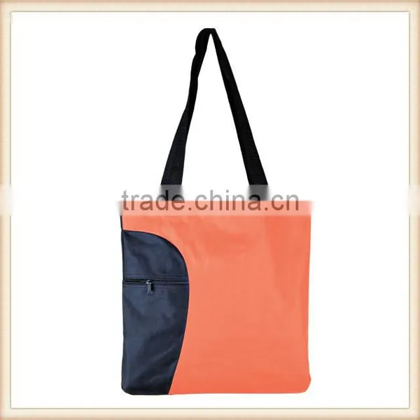 Fashion Design High Quality Nylon Tote Bag With Zipper Pocket photo-5