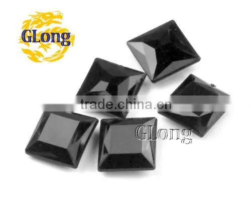 12*12mm Square Shaped Acrylic Point Back Mix Color Rhinestone&Crystal For Stylish Bags Garment Shoes #GY013-12P(Mix-s) photo-3