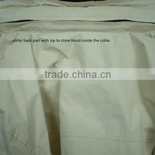 2015 Winer Latest Design All Climate Work Uniform Outdoor Jacket With Hood photo-5