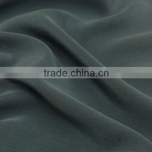 High Quality Printed Chinese 100% Natural Silk Fabric /100% Stretch Crepe de Chine photo-3