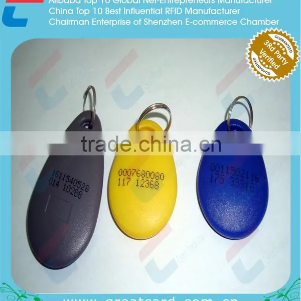 ABS RFID Key Tags Your Security Door Access Control Key Fob Tags