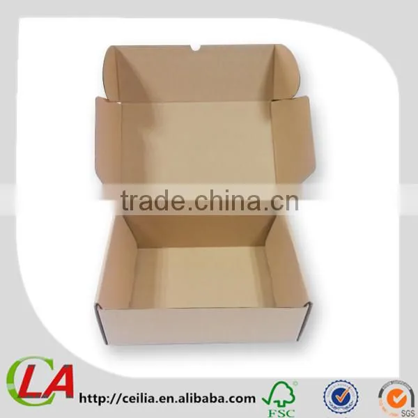 White Kraft Packaging Carton With One Color Printing photo-6