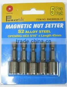 Impact Resistant Magnetic Nut Setter S2 Alloy Steel photo-5