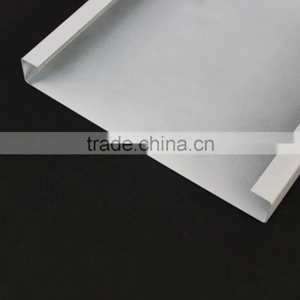PVDF Spraying Coating Metal Suspended Ceiling Panel Aluminum B - Shaped Open Strip Ceiling photo-5