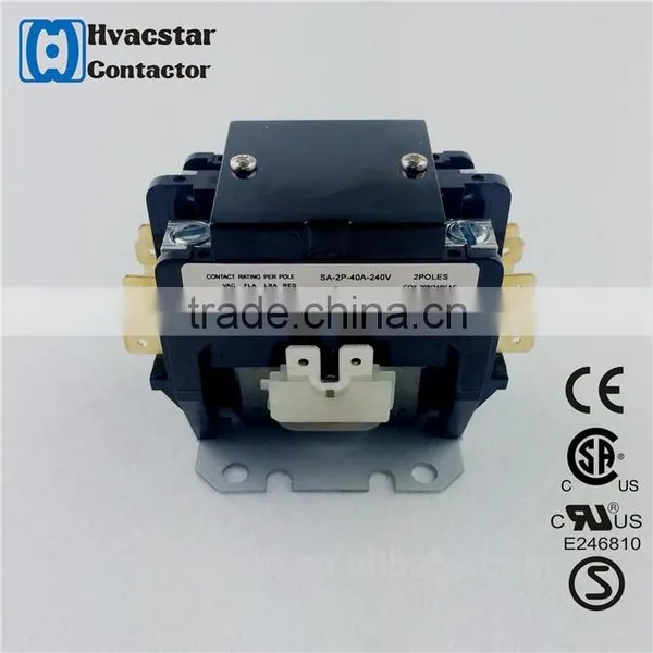 Refrigeration Components 2 Poles 40A 24VAC dp AC Contactor for Furnas SquareD HCC Type ac Cotactor photo-5