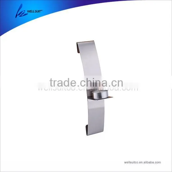 Factory Supply Stainless Steel Bulk Glass Candlestick Holders photo-3