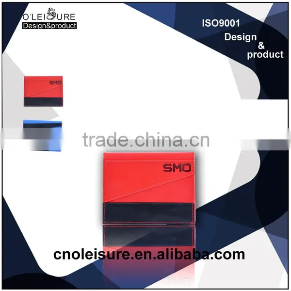 Leisure China Manufacturer Promotional Credit Card Wallet Leather Wallets for Boys /men 2016 New Style Wholesale Cheap Products