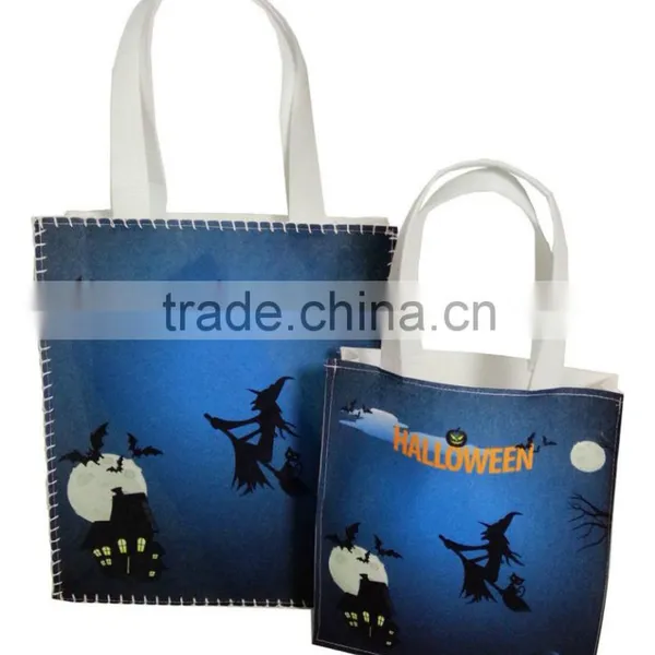 Various Designed Promotional Felt Halloween Witch Gift Bags for Kids and Candy Strorage photo-3