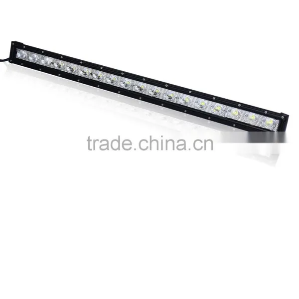 Sliding Bracket Single Row 90w Led Light Bar 28inch Led Light Bar With Arch Bent Reflector for Offroad Snowmobile