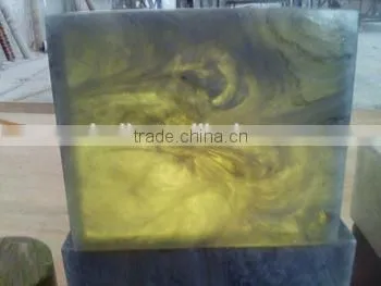 Translucent Imitation Marble Stone Panel Easy for Cut-to-size Icecube Designs photo-4