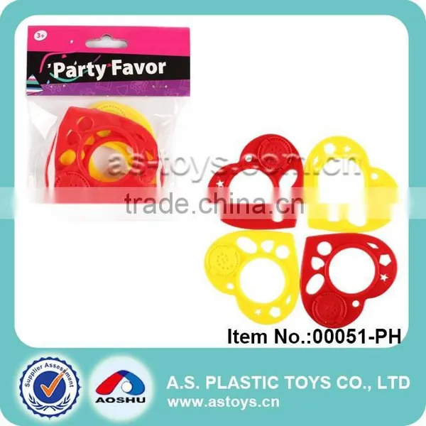 Party Favor Heart Shape Spirograph Ruler Plastic Mini Cheap Small Toys
