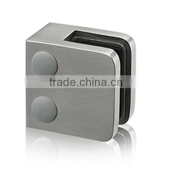 Stair Railling Stianlesss Steel Square Glass Clamp Glass Fittings photo-2