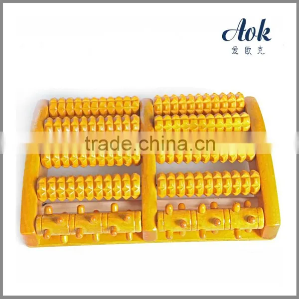 Wooden Pedicure Foot Roller Massager