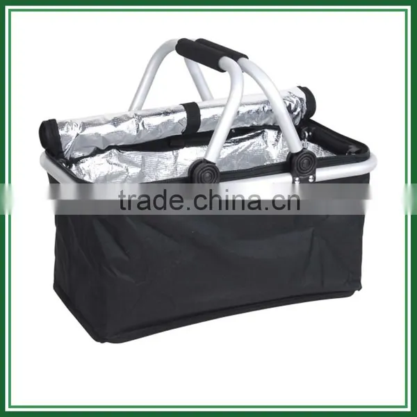 Polyester Fabric Picnic Basket, Cheap Picnic Basket Set photo-4