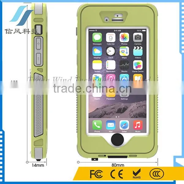 4.7 Inch Universal Glow In Dark Cover Case Waterproof Case for IPhone 6 6S for Swimming Diving photo-4