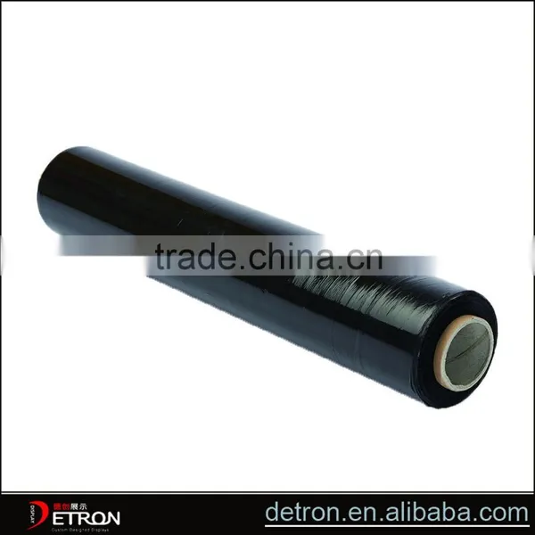 Factory Direct High Quality Stretch Plastic Wrap Black Hand Stretch Wrap Film photo-3