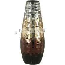 New Style Stone Mosaic Glass Vase photo-5