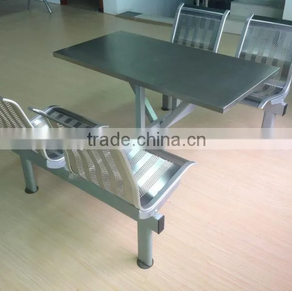 Stainless Steel Cafeteria Tables and Chairs WL300-01 photo-2