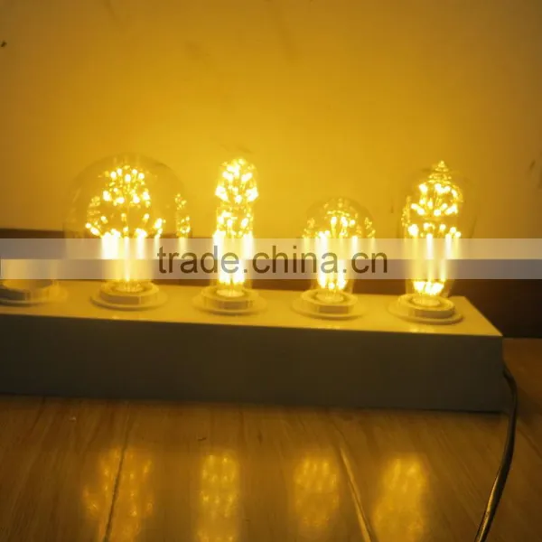 Antique Vintage Retro Bulb LED Fireworks Filament Light A19 photo-5