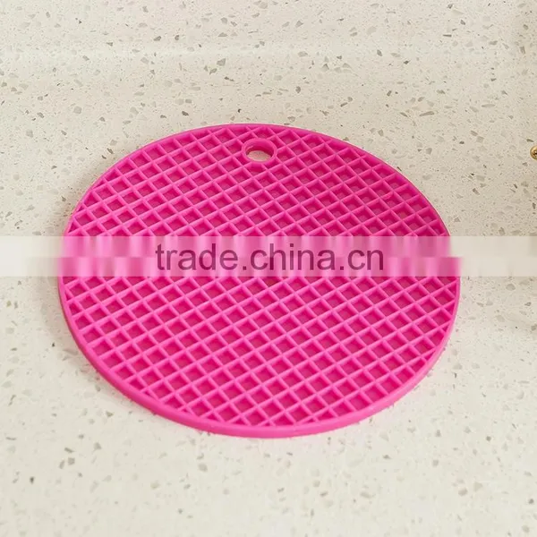 High Quality Silicone Hot Pad/heat Resistant Silicone Mat/silicone Coaster photo-4
