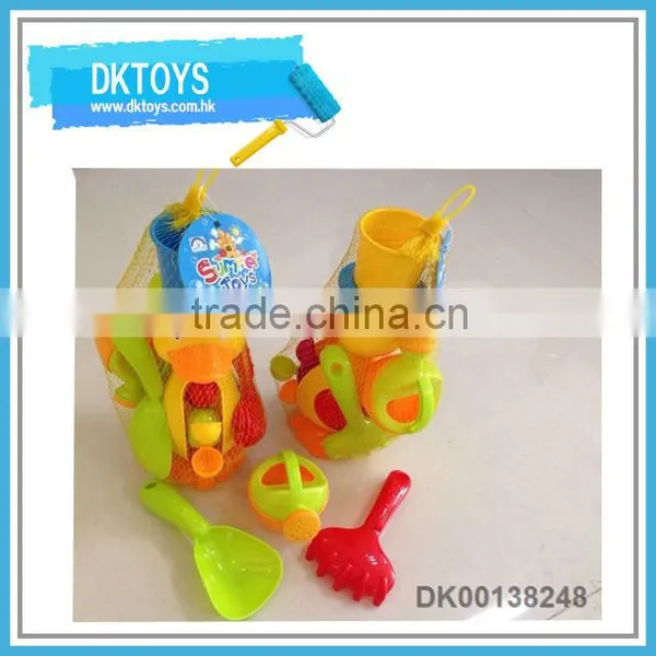Hot Sale New Item Duck Sand Beach Set Netbag Combination Baby Bath Set Combination Fun Play Kid Toys