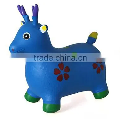 Child Animal Inflatable Toy Jumping Horse With Non-toxic PVC Material photo-2