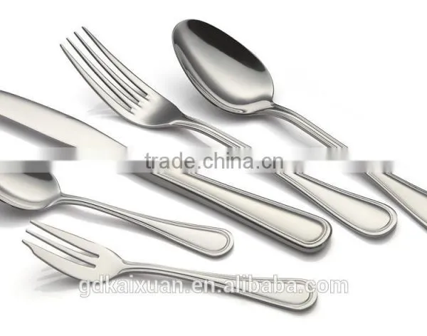 Hot Sale Promotional High-Grade Mirror Polish 18/10 Used In Hotel And Restaurant Stainless Steel Cutlery KX-S025 photo-3