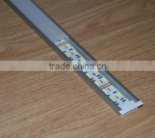 Recessed Length Selectable 0.5m-3m Aluminum Led Profile For Double Strips photo-3