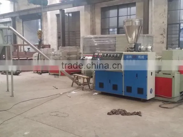 Waste Plastic pp pe Pvc Extruder Machinery photo-2