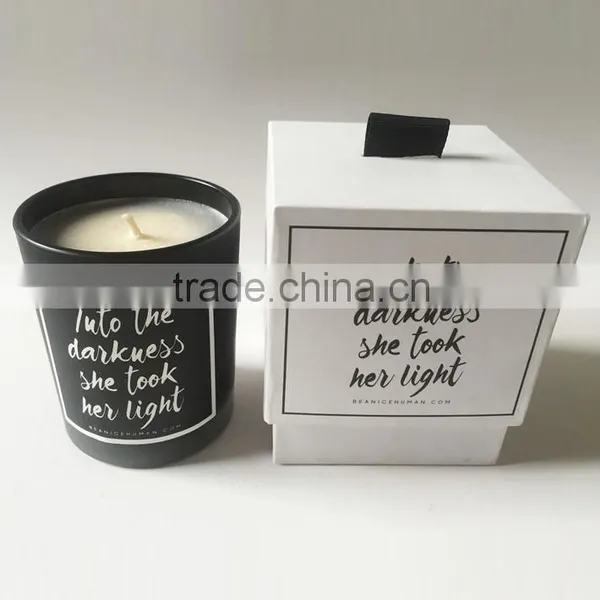 Luxury Square Candle Packaging Box/wooden Candle Box photo-2