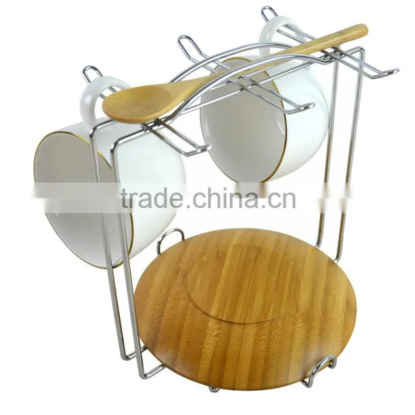 Stainless Steel, Ceramics Bamboo Material Coffee & Tea Set; Coffee Cup Set photo-3