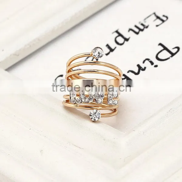 Fashion Premier Jewelry Star Love Wedding Rings photo-2