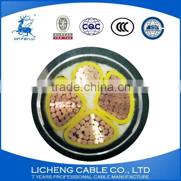 Hot Sale Copper Core PVC Insulated PVC Sheathed Steel Tape Armored Electrical Power Cable photo-3