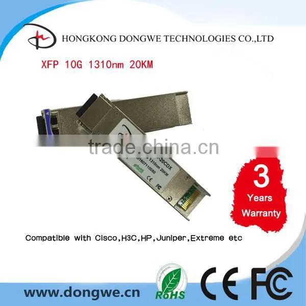 Cisco Compatible 10G CWDM 40km XFP Transceiver