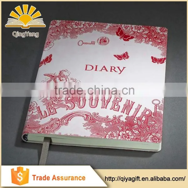 Custom Printing Notebook PU Leather Diary 2017 School Notebook photo-4