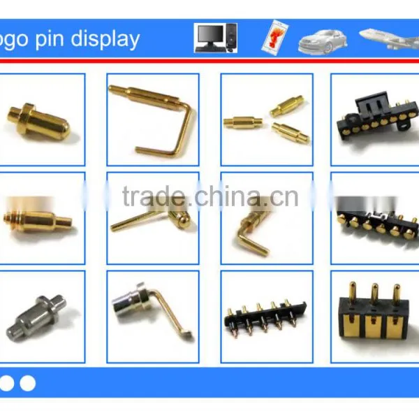 10mm Cable Terminal Spring Loaded Connectors/pogo Pin With Battery Power