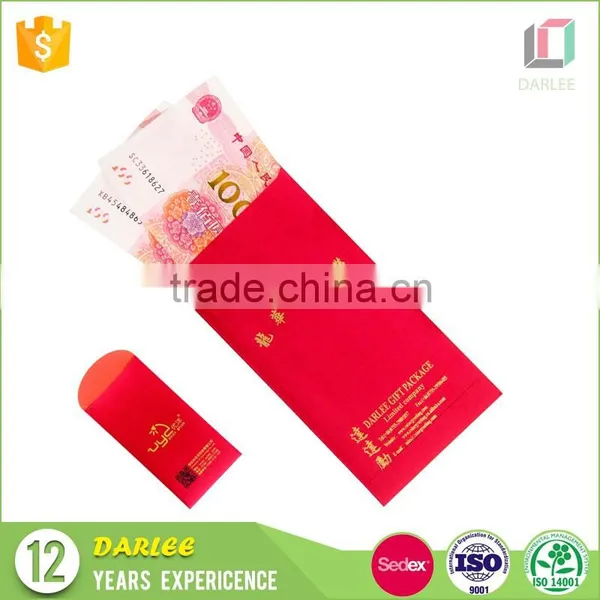Custom Printed Chinese New Year Hot Foil Stamping Embossing Red Pocket photo-4