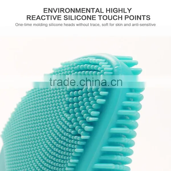 Soft Silicone Vibration Face Brush Cleansing Massage Brush for All Skins photo-6