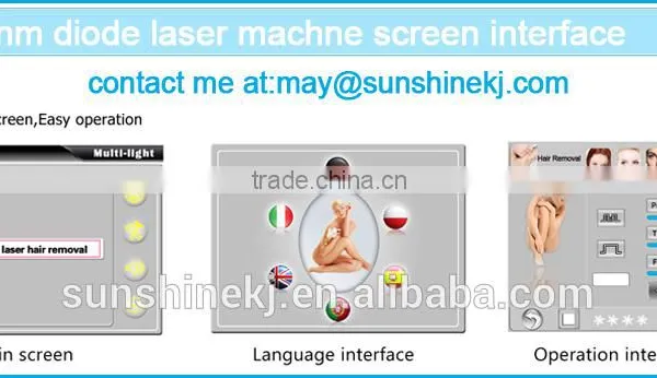 Hair Removal Beauty Equipment/portable and Professional Laser Diodo 808 nm Machine photo-5