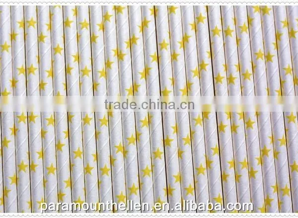 Drinking Paper Straws With Christmas Candy Cane Design For Christmas Party Favors photo-3