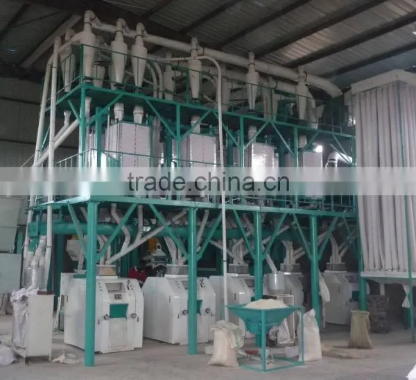 FMFQ-80T of Wheat Flour Mill Machine Plant