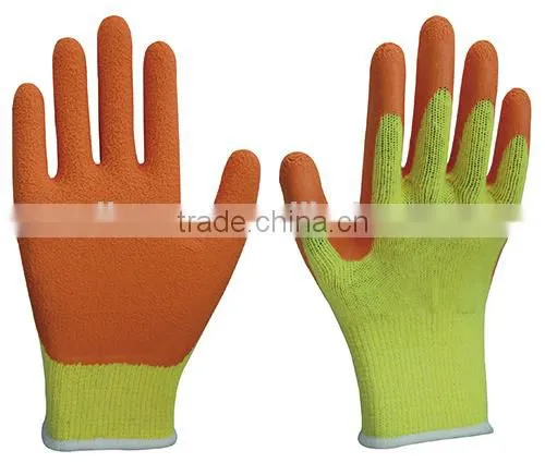 Latex Palm Coated Crinkle Gloves photo-5
