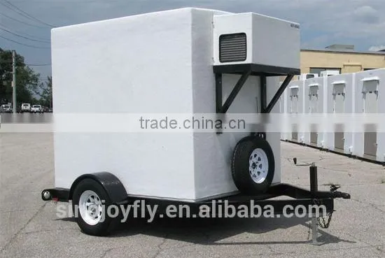 Deves Hook Lift Trailer Disassembled Freezer Truck Cargo Body photo-4
