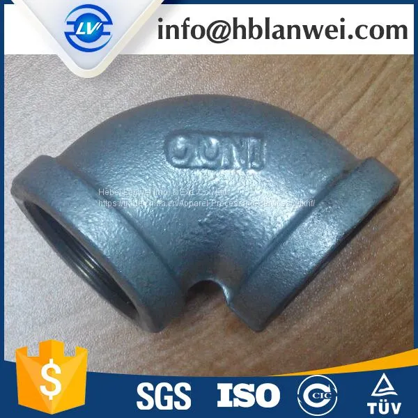 Hot Dipped Galvanized Malleable Iron Pipe Fittings photo-2