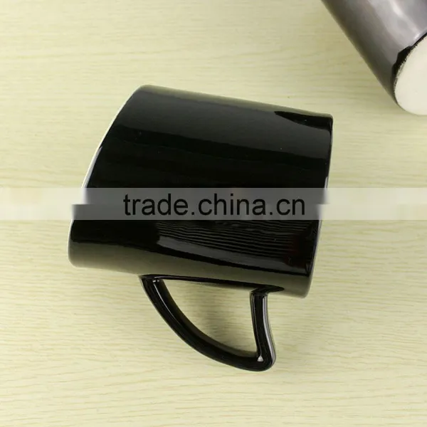 Hot Selling Black Coffee Ceramic Mug photo-6