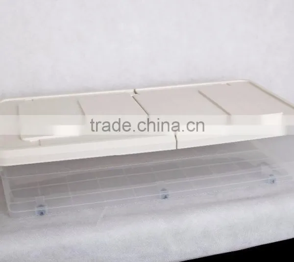 Transparent Stackable Plastic Storage Box photo-2
